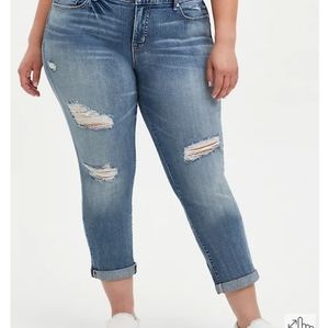 Boyfriend Distressed Jeans